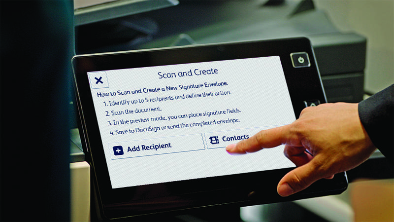 App tablet creare DocuSign App tablet creare DocuSign
